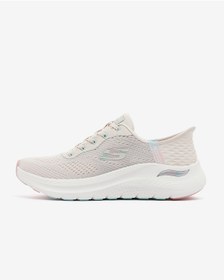 Resim Skechers ARCH FİT 2.0-EASY CHİC Kadın Bej Spor Ayakkabı 150066TK NTPK 
