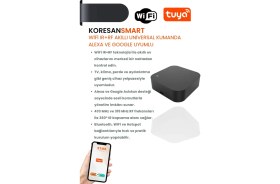 Resim Koresan Tuya Wifi Ir+Rf Akıllı Universal Kumanda - Alexa ve Google Uyumlu 