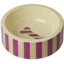 Resim Evcil Hayvan Mama Kabı - Çizgili 