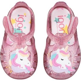 Resim Igor S10341-387 Tobby Unicornio Kız Çocuk Sandalet Fuşya 