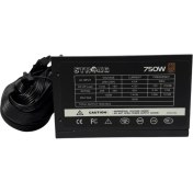 Resim Strong ST750 750w 80+ Bronze APFC Siyah Power Supply Güç Kaynağı 