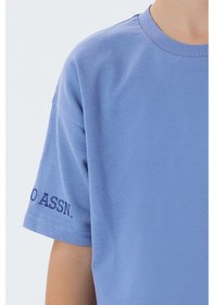 Resim U.s. Polo Assn. Erkek Çocuk Mavi Bermuda Takım Us2435-c-v3 Mavi 
