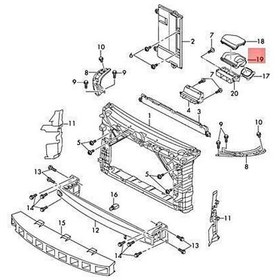 Resim Polo Hava Kanalı 14- [Ioe-Vw] [6C0805962] 