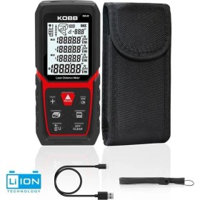 Resim Kobb KBL50 50M Profesyonel Li-Ion Şarjlı Lazer Metre 