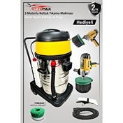 Resim Ottomax Premium 3 Motorlu Halı Koltuk Yıkama ve Koltuk Fırçalama Seti 