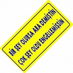 Resim Ara Demiştim Yazılı Sök-tak-pratik Vantuzlu Yeni Nesil Dekor Pl 