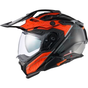 Resim Nexx X.wed 3 Furka Karbon Turuncu-Gri Kask 
