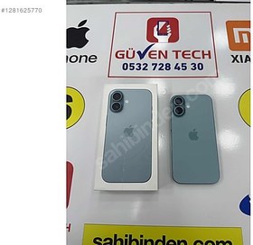 Resim Apple iPhone 16 İkinci El YD | 128 GB | Deniz Mavisi 