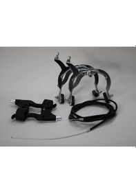 Resim Bisiklet Mengene Fren Takımı Bmx Krom Komple Set 