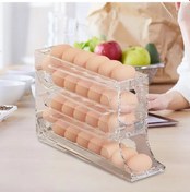 Resim Sunshine011 4 Katlı Hareketli Buzdolabı Yumurtalık - Otomatik Açılır, 21 Yumurta Kapasiteli, Beyaz 