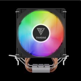 Resim Gamdıas Boreas E1-210 Lite, 92mm, Cpu Kule Tipi Hava Soğutma, Doğrudan Temas Teknolojisine Sahip 2 