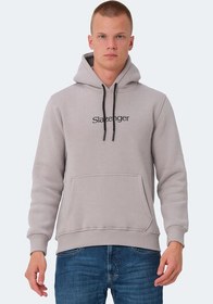 Resim OCTAVIA IN Erkek Sweatshirt Taş Gri 