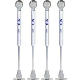 Resim AyrStore 4 Adet Dolap Amortisörü Gazlı Piston Kapak Hidroliği 27 cm 100N 