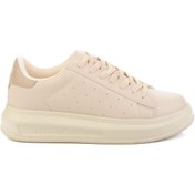 Resim Bambi Ekru Kadın Sneaker K01876015609 