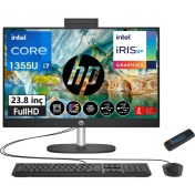 Resim Hp Proone 240 G10 Intel Core I7 1355U 16GB Ram 256GB SSD 23.8 Fhd IPS WINDOWS11HOME All In One Bilgisayar 88T2W7ESW13+ZETTAUSBBELLEK 
