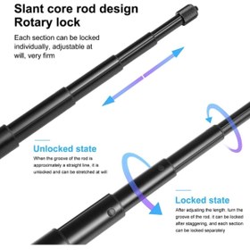 Resim Motobros Insta 360 Çubuk Selfie Stick (GÖRÜNMEZ) One X5 / X4 / X3/ X2 / One R / One X / One Uyumlu 