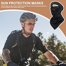 Resim Yüz Maskesi Güneş | UV Yüz Siperi | Nefes Alabilir Koruyucu Bandana Boyunluk Erkek Kadın Golf Kamp Kayak Motosiklet Plaj Spor Dış Mekan İçin 