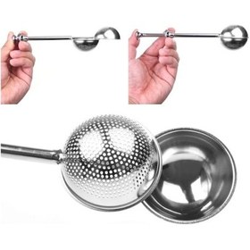 Resim Paslanmaz Çelik Pratik Çay Süzgeci Tdrtr 