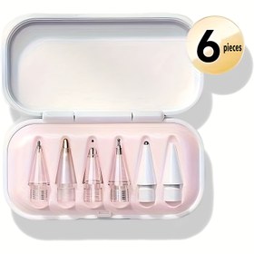 Resim Apple Apple Pencil Tip 1st / 2nd /pro Kapasitif Stylus Kalem için Uygun, Hediye Hazır Depolama Kutusu ile for ipad Kalem Metal Yedeklemesi 