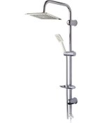 Resim Beyazsu Dubai Çiftli Yağmurlama Robot Krom Duş Takımı Diğer 