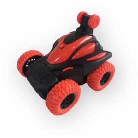 Resim Akrobat Tırmanan Oyuncak Araba 360 Dönüş 90 Dikey Sürüş Kırmızı 
