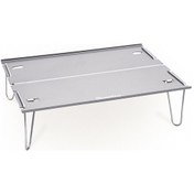 Resim Skycity Taşınabilir Kamp Masası - Ultra Hafif Katlanır Mini Piknik Masa Açık Hava & Balıkçılık İçin Gri 