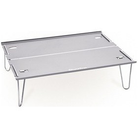 Resim Skycity Taşınabilir Kamp Masası - Ultra Hafif Katlanır Mini Piknik Masa Açık Hava & Balıkçılık İçin Gri 