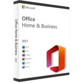 Resim Microsoft Office Home and Business 2021 T5D-03514 İngilizce ENG Lisans Kutu Ofis Yazılımı 