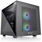 Resim THERMALTAKE Divider 200 TG CA-1V1-00S1WN-01 Gaming Micro ATX PC Kasası 