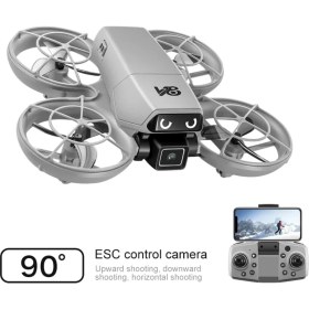 Resim Mini Drone Fotoğraf ve Video Çekimli Optical Hover Sistemli 