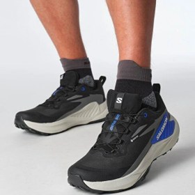 Resim Salomon Genesis Gore-tex Erkek Outdoor Koşu Ayakkabısı L47807800 Siyah Siyah 