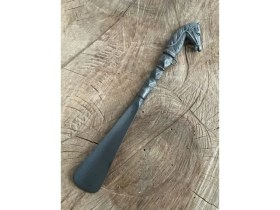 Resim DMR Antik Oksit Ayakkabı Çekeceği Pirinç Ayakkabı Çekecek Kerata 28CM 