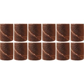 Resim Pg Mini Silindir Zımpara 120 Kum 12 Adet Çap 9.5 Mm 
