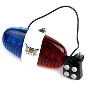 Resim Jing-Yi Xing Cheng Xc-325 Elektronik Bisiklet Polis Sireni, Kornası 