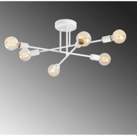 Resim Altılı Akrobat Çapraz Model Plafonyer Tavana Monte Ahtapotavize Z 