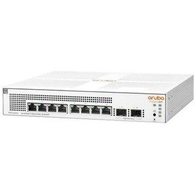 Resim Hp Aruba Instant On, Jl681a, 1930-8g, 8port, Gigabit, Poe 124w, 2 Port Gigabit Sfp, Yönetilebilir, Rack Mount Switch 