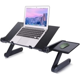 Resim VOOKA Togo Laptop Standı Katlanabilir Laptop Yükseltici Notebook Yükseltici Laptop Altığı 