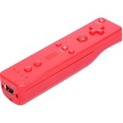 Resim Wii/wii U Video Oyun Denetleyicisi Gamepad'in Değiştirilmesi İçin Kırmızı Kablosuz Uzaktan Kumanda 