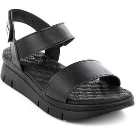 Resim Muya Souri Anatomik Taban Kadın Sandalet Siyah 