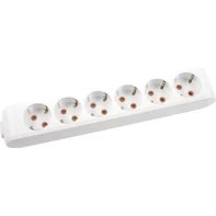 Resim S-Link Viko 6'lı Kablosuz Klemensli Priz 