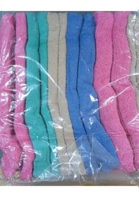 Resim Renkli Ekonomik Havlu 12li Paket 40x70 