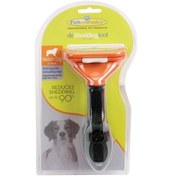 Resim Furminator Uzun Kısa Tüylü Köpek İçin Tüy Toplayıcı Tarak Medium 