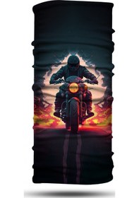 Resim Daırb0082 - Çok Amaçlı Bandana Motosiklet Boyunluk Balaklava Outdoor Yüz Maskesi Kayak Maskesi Çok Renkli 