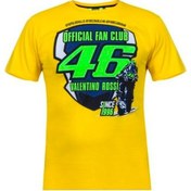 Resim Yeni Vr46 Valentino Rossi Fan Club Since 1996 Tshirt al 
