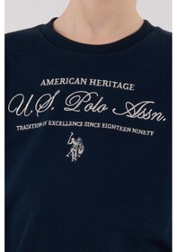 Resim U.S. Polo Assn. Lisanslı Erkek Çocuk Alt Üst 2 Parça Eşofman Takımı Us2225 Lacivert 