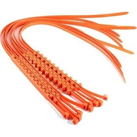 Resim 10 Adet Nylon Lastik Kaymaz Zinciri - Tüm Araçlar İçin Universal, Kış Kar Ve Çamurlu Yollarda Emerjans Kurtarma, Dayanıklı Ve Kolay Kurulum 