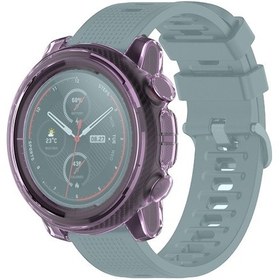 Resim Amazfit 3 Şeffaf Tpu Silikon Saat Kılıfı 