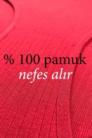 Resim 4 Adet Kadın Yüksek Bel Ribana Bato Külot S014 RYL-ARHMABT4014 Çok Renkli 