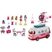 Resim Fashion Travel Otobüs ve Helikopter Seyahat Seti 