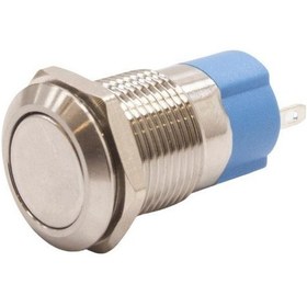 Resim 12A-P1 12Mm Düz Yaylı Metal Buton 